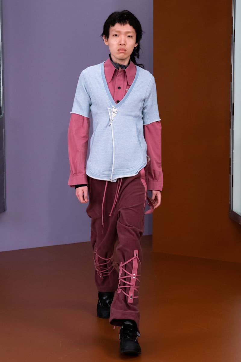 Kiko Kostadinov Fall/Winter 2021 Collection Runway show lookbook menswear fw21