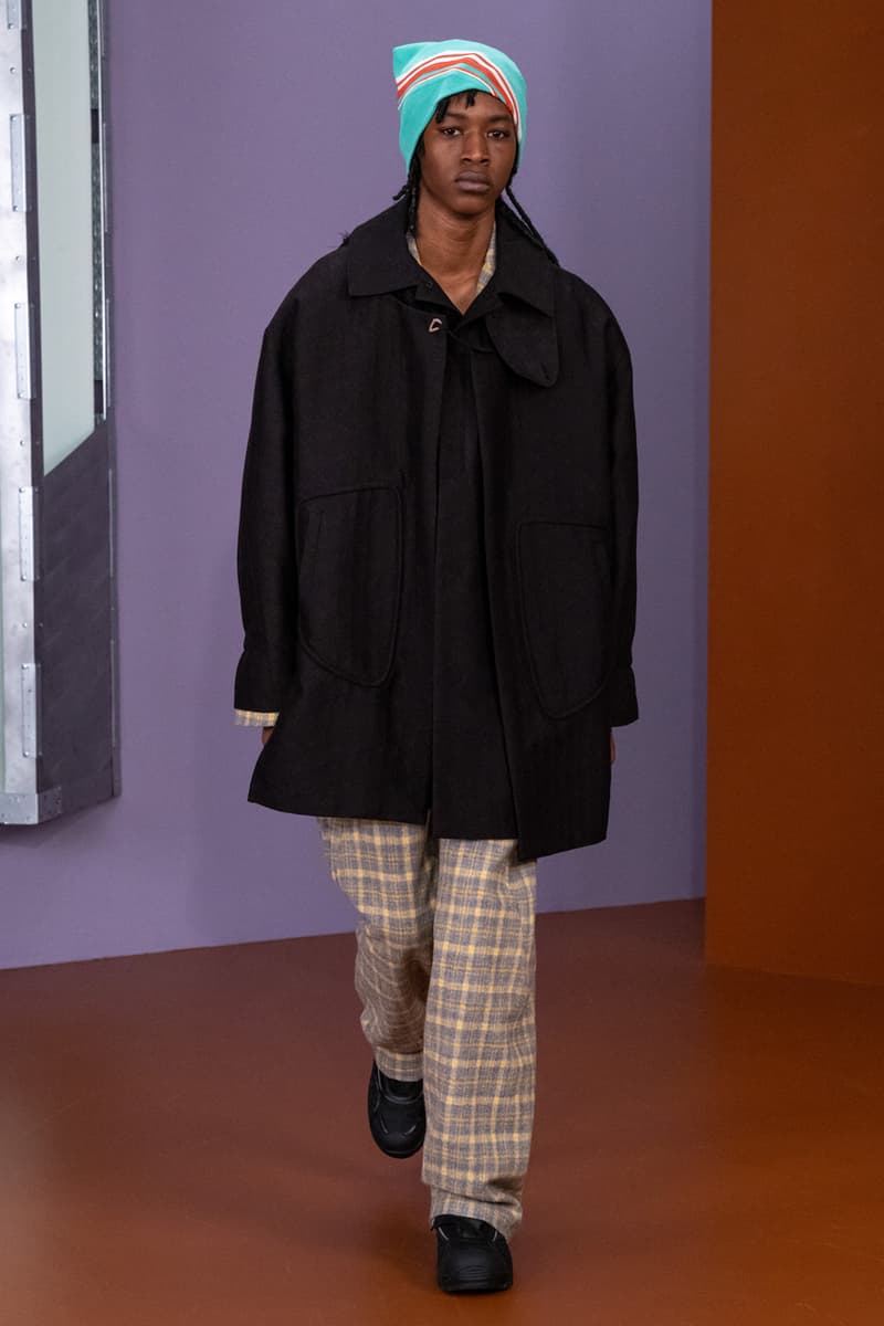 Kiko Kostadinov Fall/Winter 2021 Collection Runway show lookbook menswear fw21