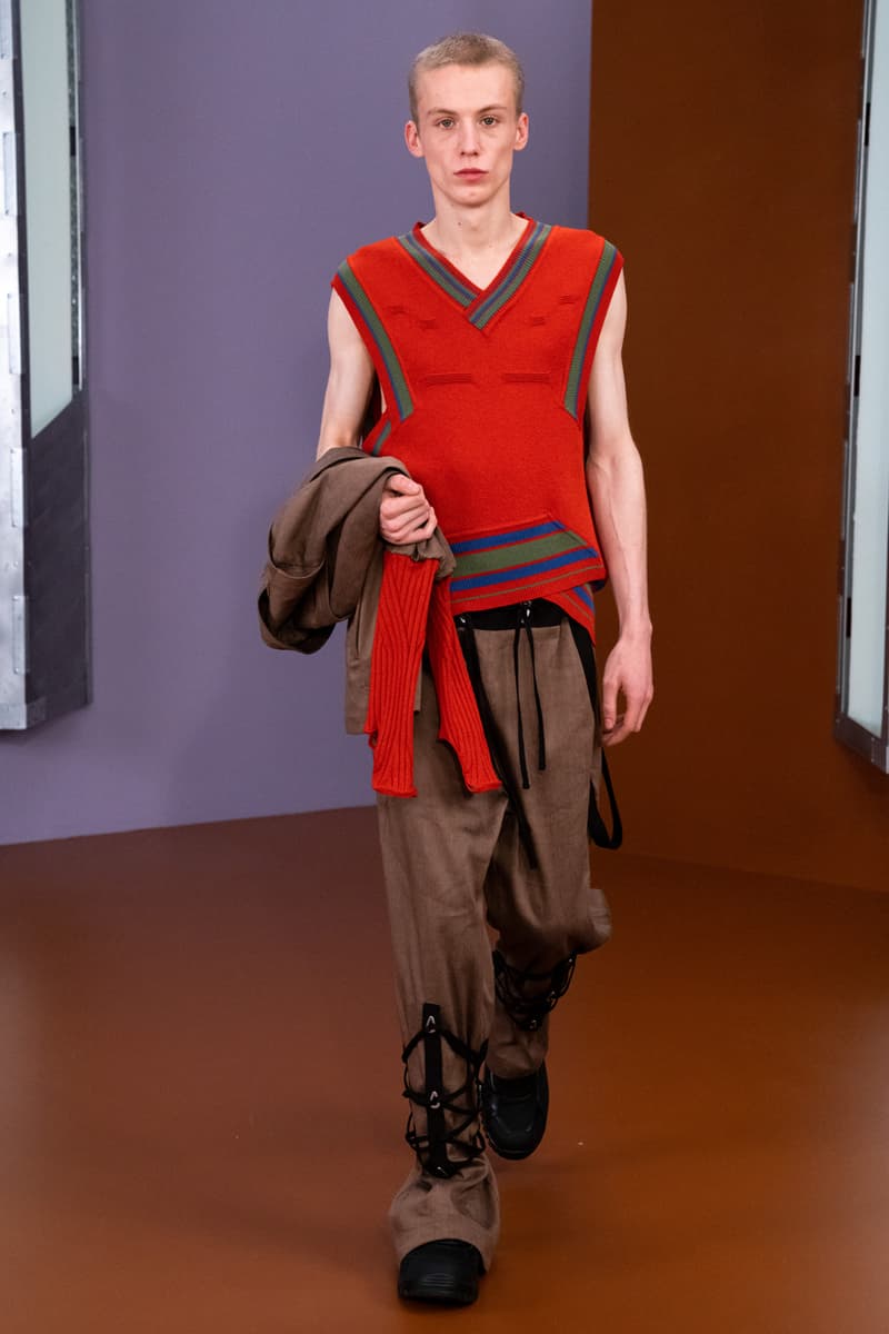 Kiko Kostadinov Fall/Winter 2021 Collection Runway show lookbook menswear fw21