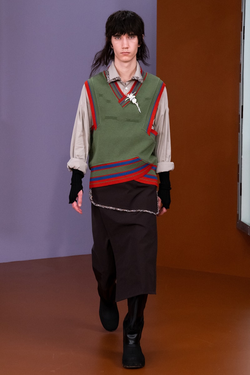 Kiko Kostadinov Fall/Winter 2021 Collection Runway show lookbook menswear fw21