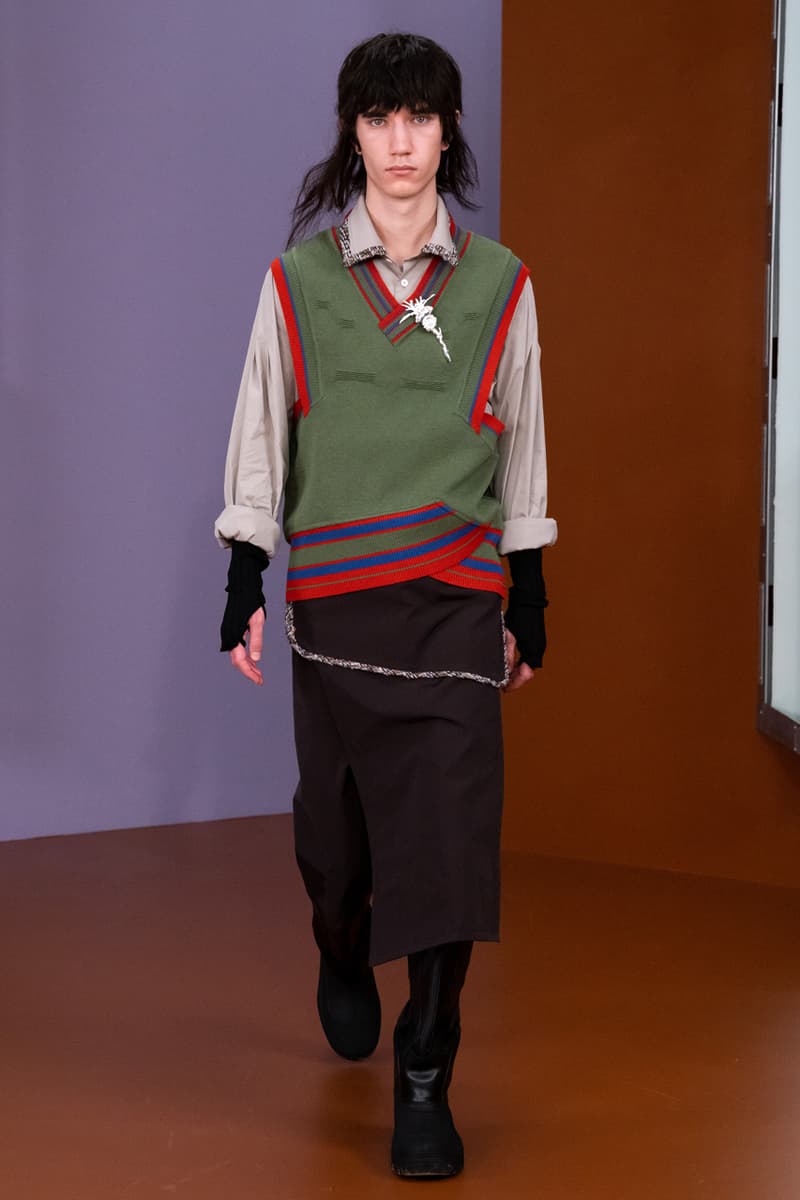 Kiko Kostadinov Fall/Winter 2021 Collection Runway show lookbook menswear fw21