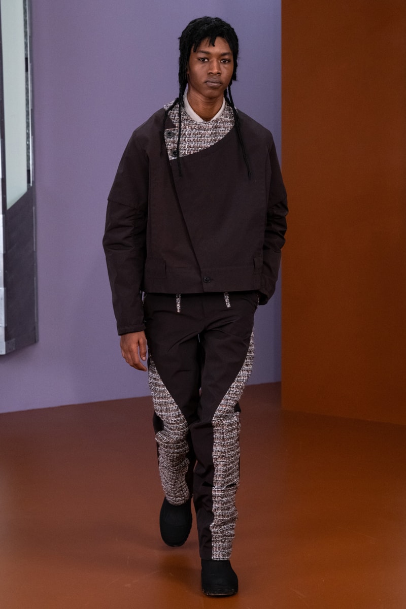 Kiko Kostadinov Fall/Winter 2021 Collection Runway show lookbook menswear fw21