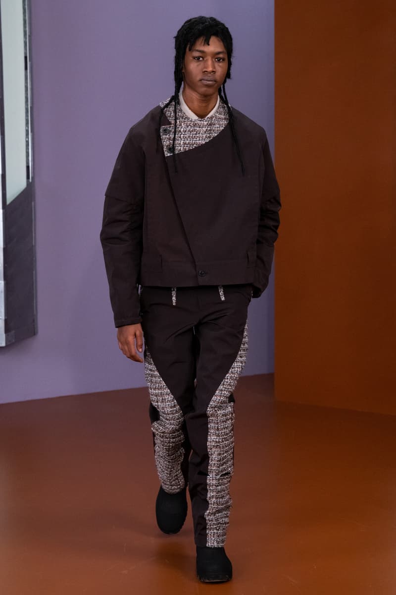 Kiko Kostadinov Fall/Winter 2021 Collection Runway show lookbook menswear fw21