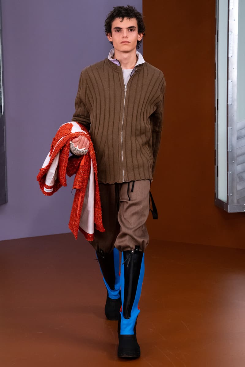 Kiko Kostadinov Fall/Winter 2021 Collection Runway show lookbook menswear fw21
