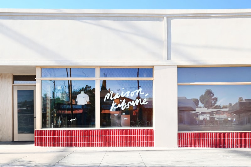 Maison Kitsune Los Angeles Flagship Interview Gildas Loaëc & Masaya Kuroki store shop inside design interior buy 