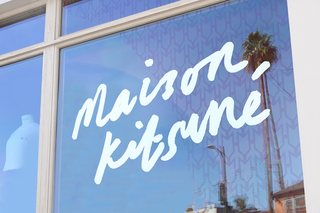 Maison Kitsune Los Angeles Flagship Interview Gildas Loaëc & Masaya Kuroki store shop inside design interior buy 
