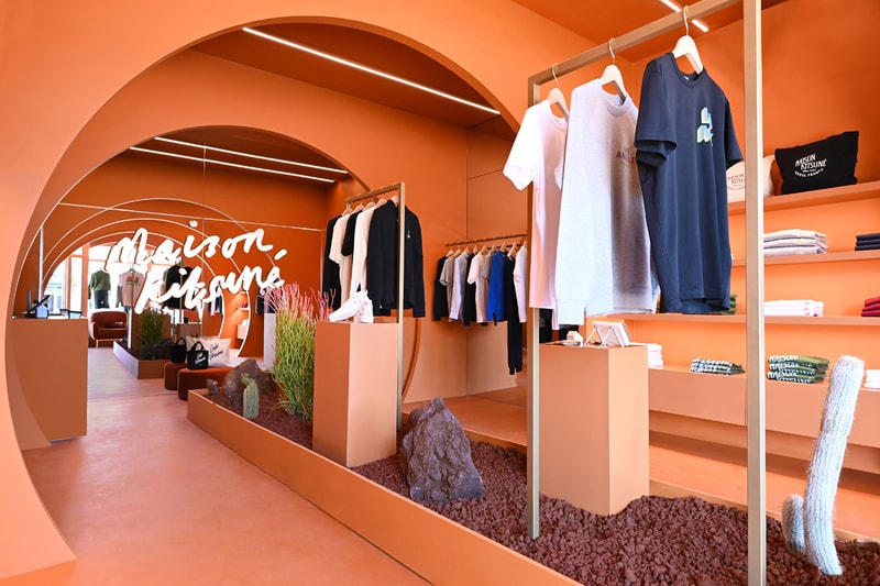 Los Angeles Luxurious History And Organic Flora Inspired Maison Kitsune S Latest Flagship Frugalhype