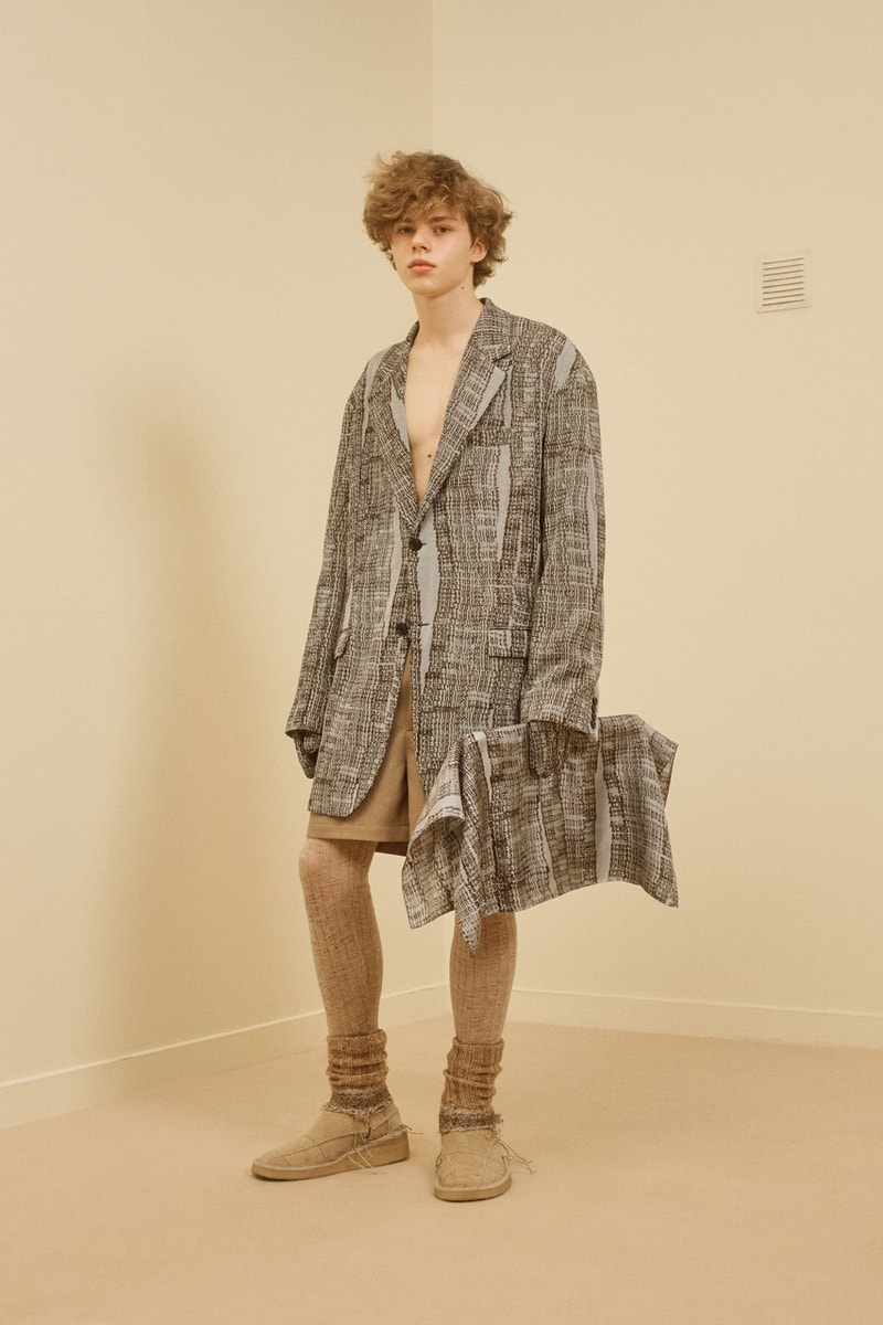 Acne Studios Fall Winter 2021 Collection Jonny Johansson Menswear Luxe Smart-Casual Tailoring Logo Print FW21 Stockholm Sweden Minimal Vibes Lookbook Interview