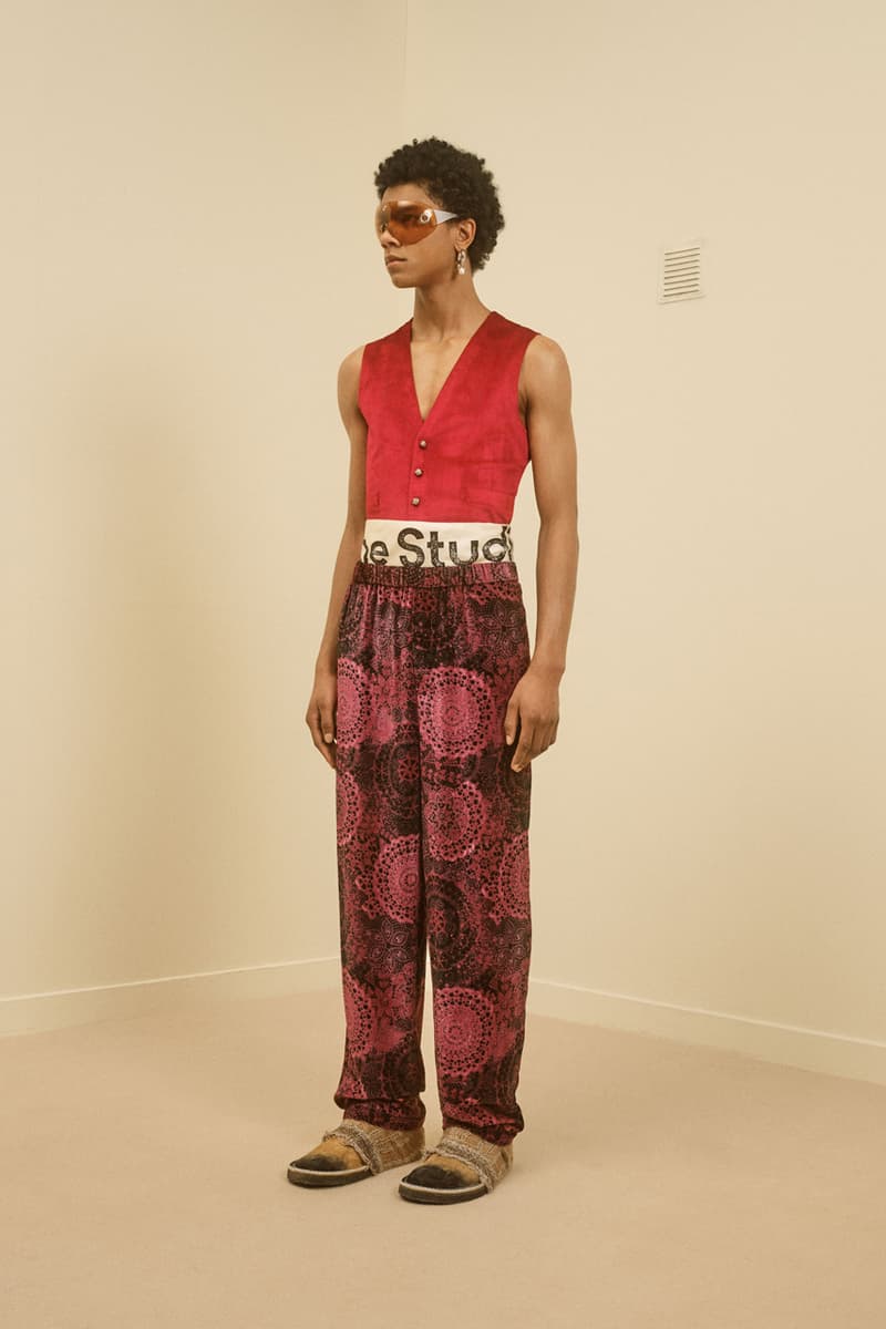 Acne Studios Fall Winter 2021 Collection Jonny Johansson Menswear Luxe Smart-Casual Tailoring Logo Print FW21 Stockholm Sweden Minimal Vibes Lookbook Interview