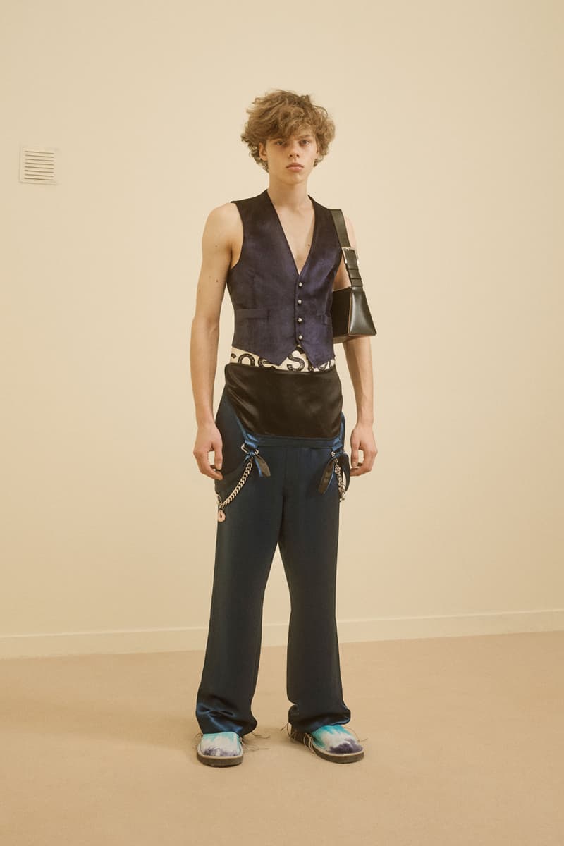 Acne Studios Fall Winter 2021 Collection Jonny Johansson Menswear Luxe Smart-Casual Tailoring Logo Print FW21 Stockholm Sweden Minimal Vibes Lookbook Interview