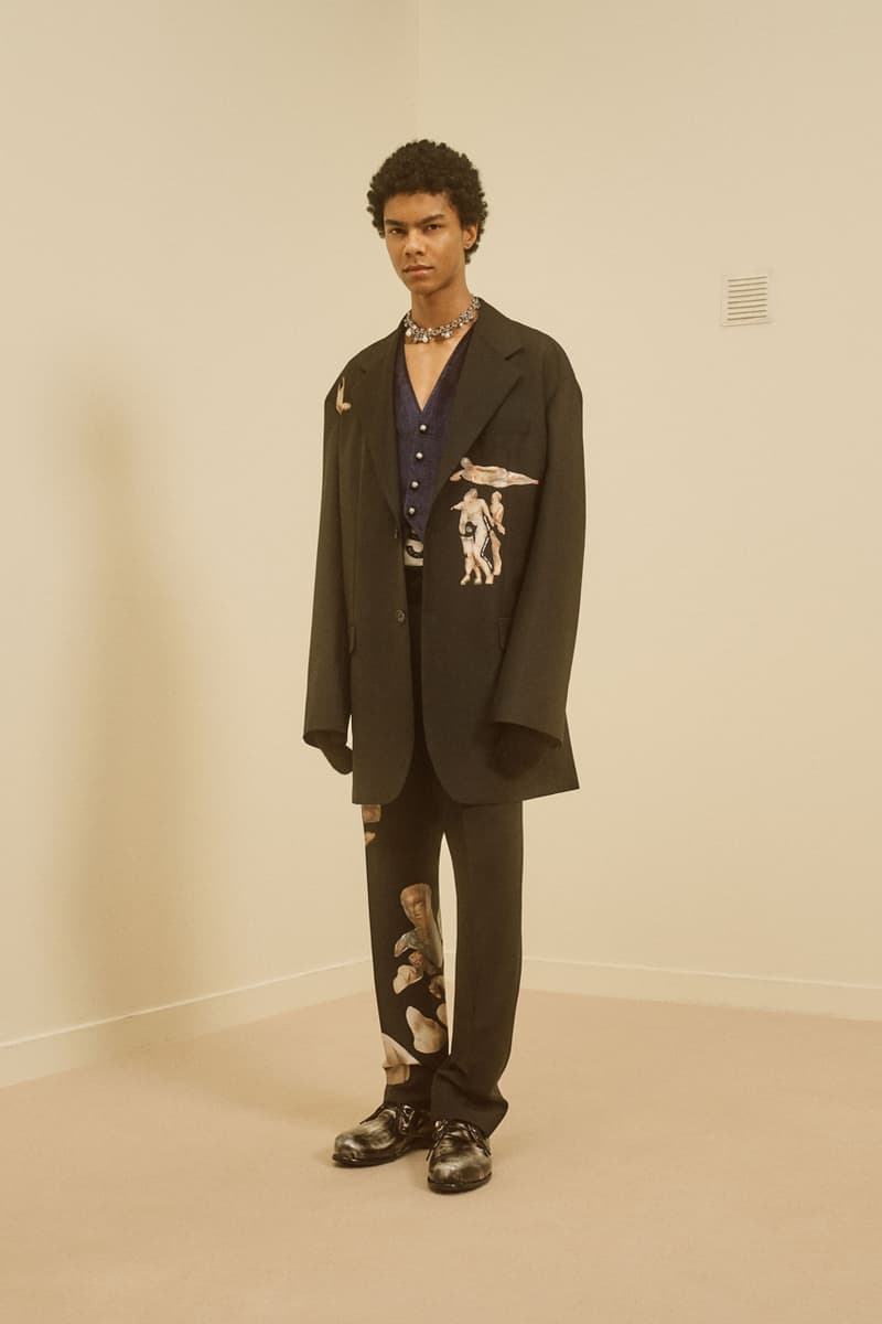 Acne Studios Fall Winter 2021 Collection Jonny Johansson Menswear Luxe Smart-Casual Tailoring Logo Print FW21 Stockholm Sweden Minimal Vibes Lookbook Interview
