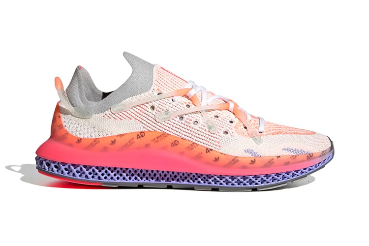 adidas 4D Fusio Gets Dressed Up With Sunset-Like Accents
