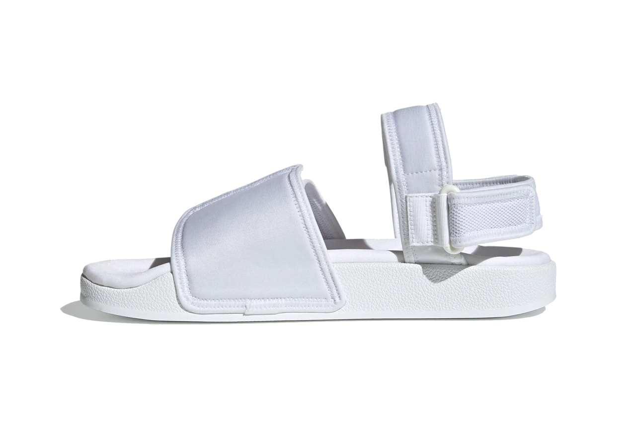 adidas originals new adilette sandal cloud white core black H67272 official release date info photos price store list buying guide