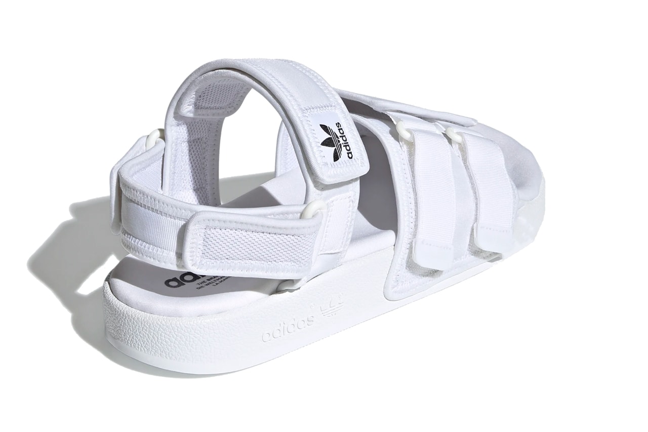 adidas originals new adilette sandal cloud white core black H67272 official release date info photos price store list buying guide