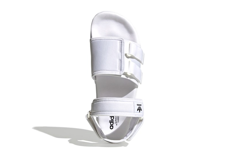 adidas originals new adilette sandal cloud white core black H67272 official release date info photos price store list buying guide