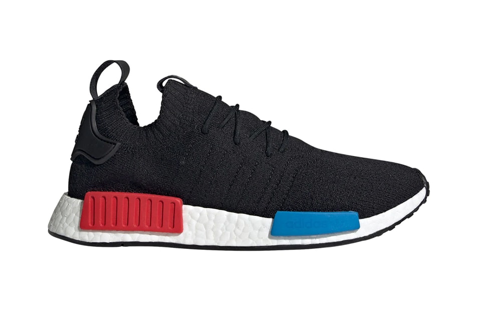 adidas NMD R1 PK Core Black GZ0066 Blue Red Release Info Hypebeast