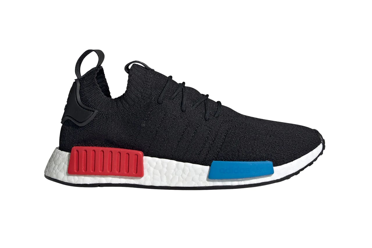 nmd blue and red