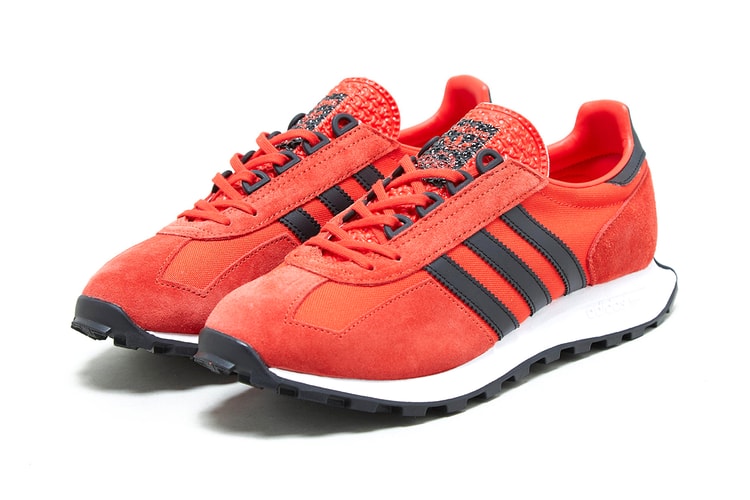 adidas Originals' Supercar-Inspired Racing 1 Drops in Apt Red Colorway