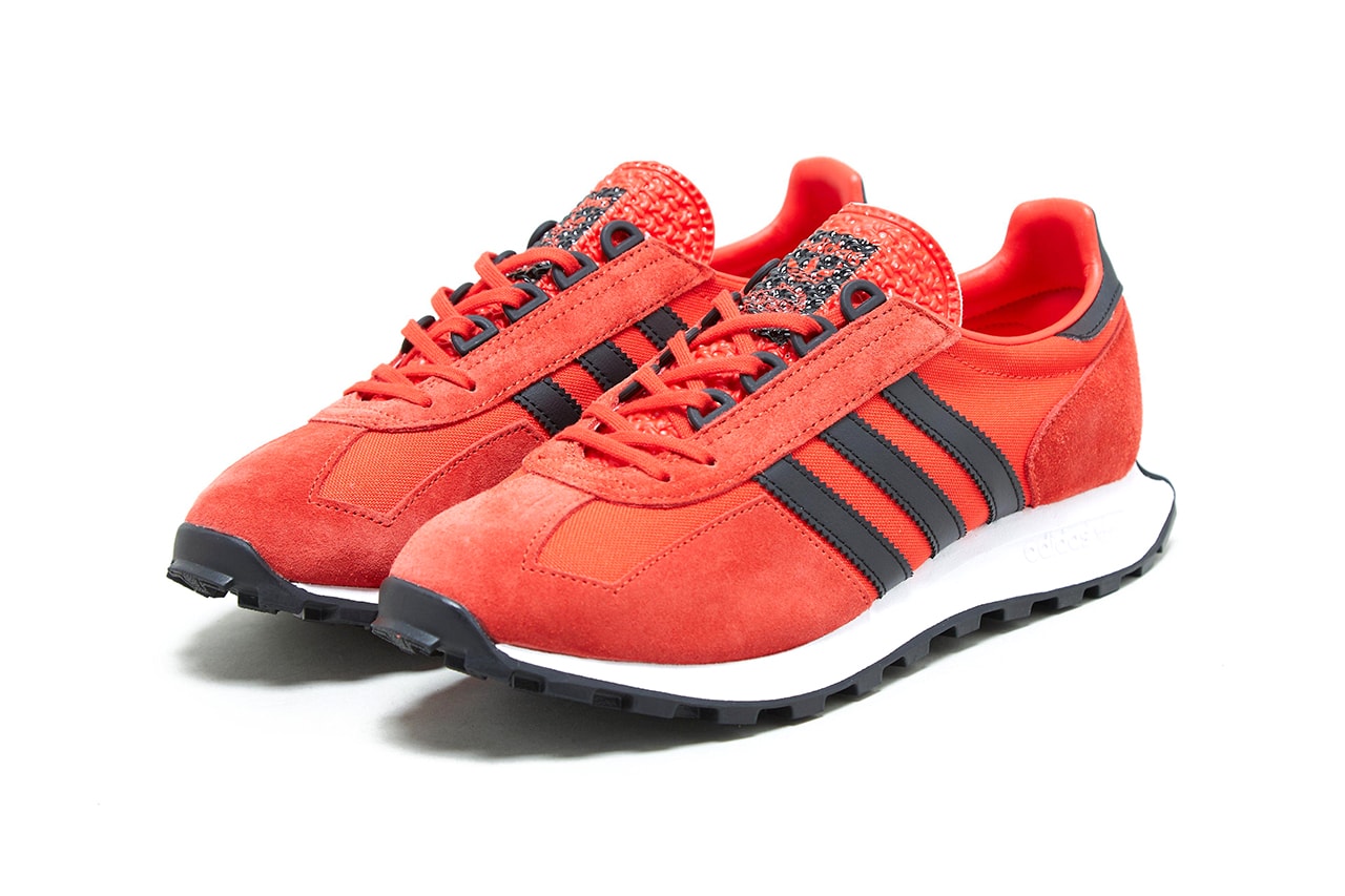 adidas Originals Racing 1 Red FY3669 Sneaker Release Information 1970s Archive Running Shoe Field Track OG Three Stripes Classic Closer Look Drop Date size? 