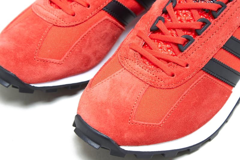 adidas Originals Racing 1 Red FY3669 Sneaker Release Information 1970s Archive Running Shoe Field Track OG Three Stripes Classic Closer Look Drop Date size?