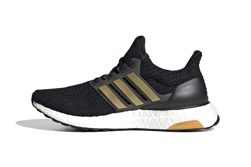 black with gold stripes adidas