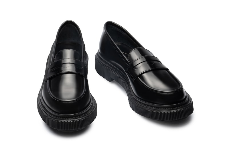adieu type 159 black gold brown penny loafers release information tres bien buy cop purchase
