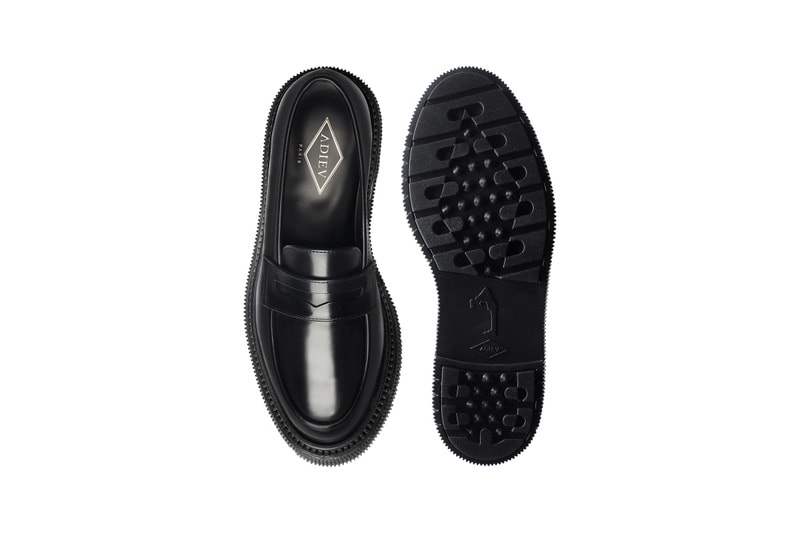 adieu type 159 black gold brown penny loafers release information tres bien buy cop purchase
