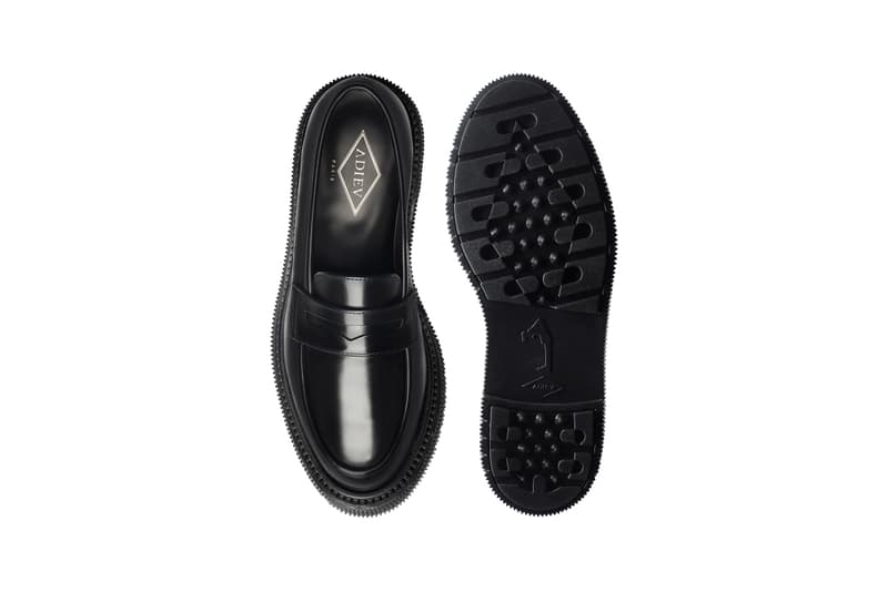adieu type 159 black gold brown penny loafers release information tres bien buy cop purchase