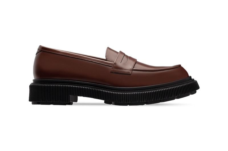 adieu type 159 black gold brown penny loafers release information tres bien buy cop purchase