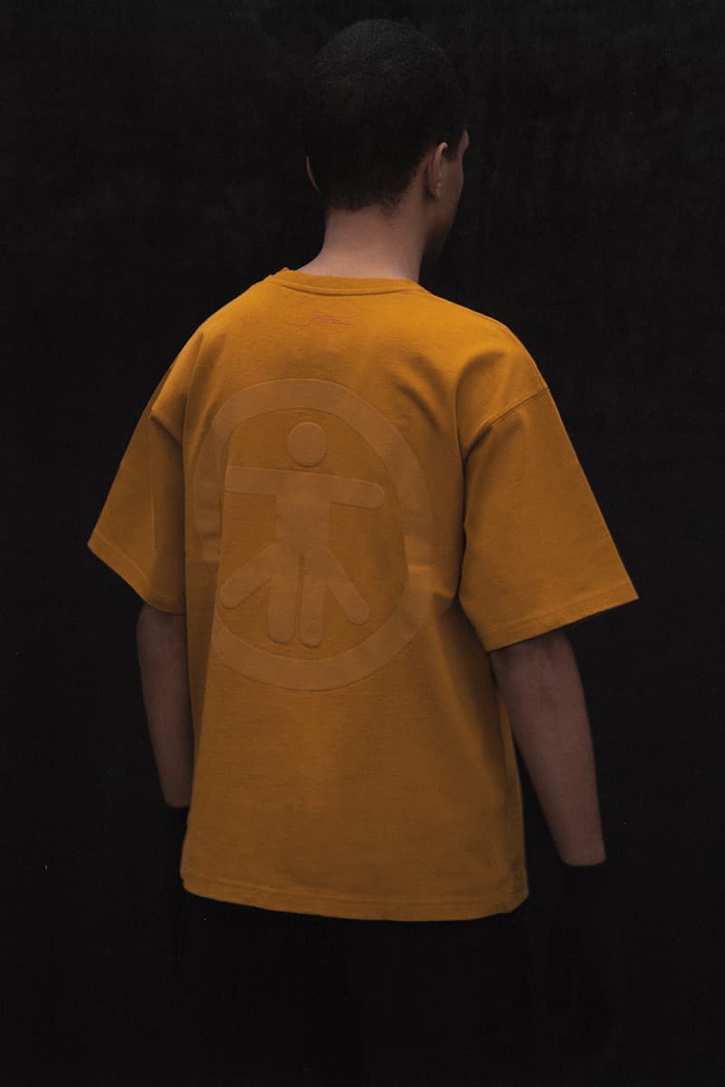 aeliza individual symbol t-shirts black matte gold mission statement about details