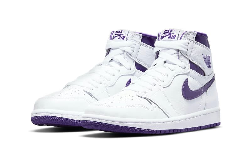 Air Jordan 1 High Og Court Purple Official Look Hypebeast Air Jordan 1 High Og Court Purple Official Look Hypebeast