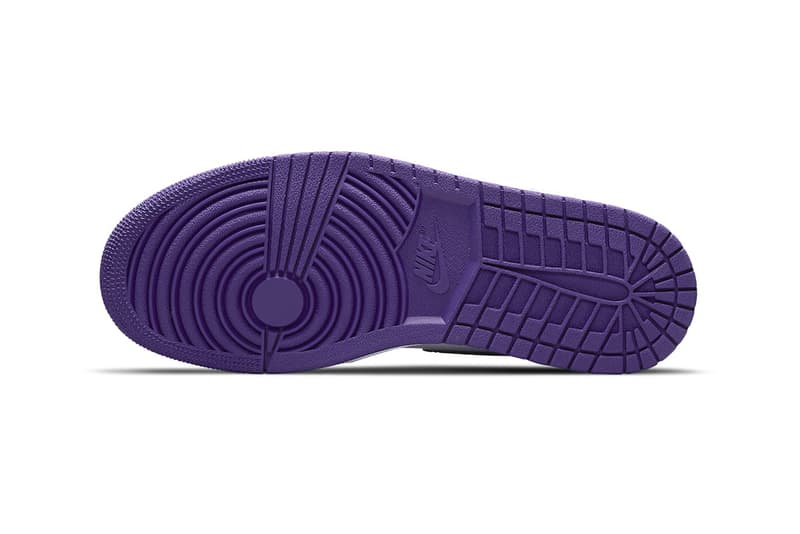 Air Jordan 1 High OG WMNS Court Purple Official Look Release Info CD0461-151 White Price Buy