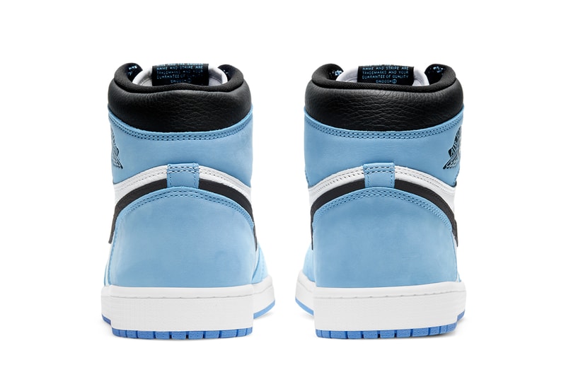 air michael jordan brand 1 university blue white black 555088 134 official release date info photos price store list buying guide