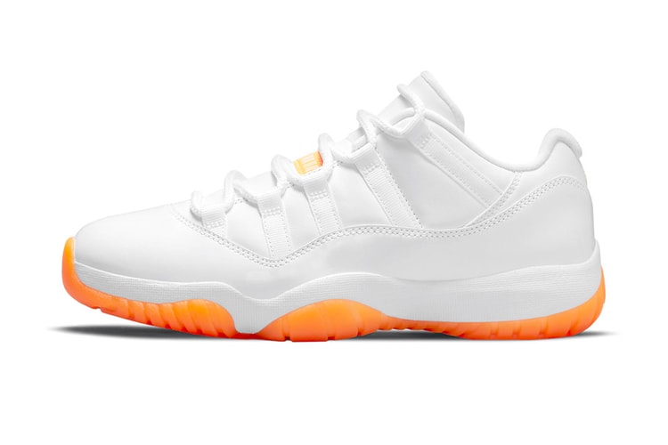 A Refreshing Two-Tone Mix Marks the Air Jordan 11 Low "Citrus"