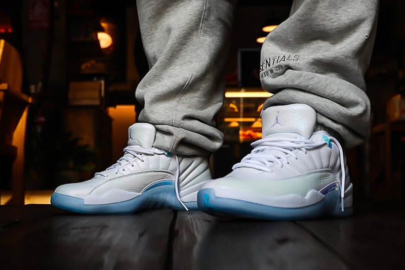 air michael jordan brand 12 low easter db0733 190 white multicolor iridescent ice blue official release date info photos price store list buying guide 