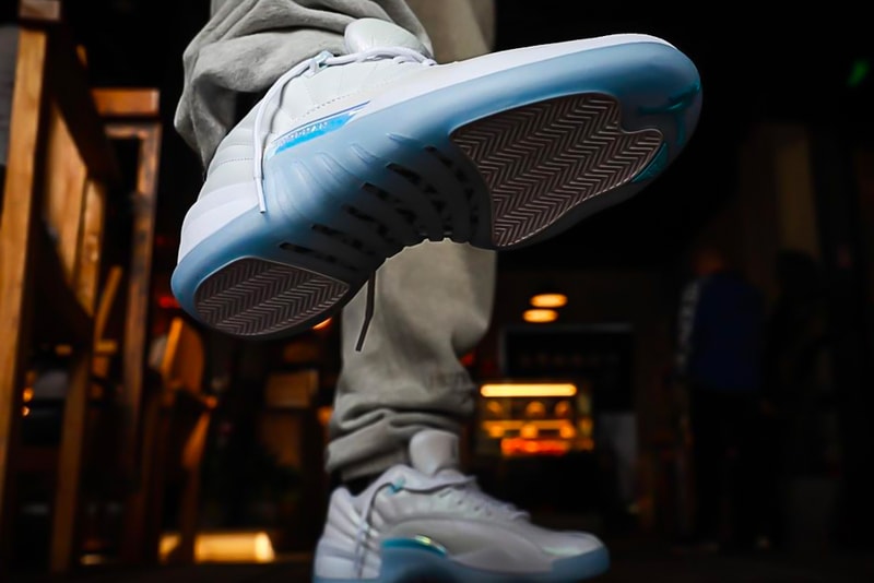 air michael jordan brand 12 low easter db0733 190 white multicolor iridescent ice blue official release date info photos price store list buying guide 