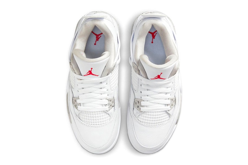 Air Jordan 4 White Oreo Official Look Release Info ct8527-100 Date Buy Price 