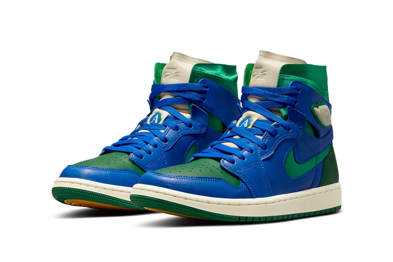 aleali may air michael jordan brand 1 high zoom cmft comfort dj1199 400 green blue sail official release date info photos price store list buying guide