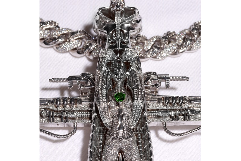 Alex Moss New York Crafts Bloody Osiris Biomechanical Chain Photos Info
