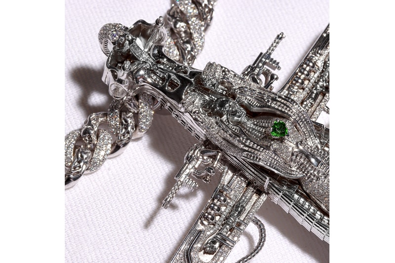 Alex Moss New York Crafts Bloody Osiris Biomechanical Chain Photos Info