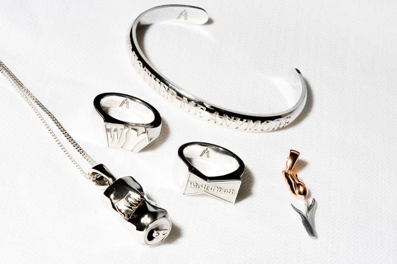 Alex Moss New York for Girls Don't Cry Jewelry Collection Verdy Isetan Shinjuku Release Info Buy Price Necklace Bracelet Rings Wasted Youth
