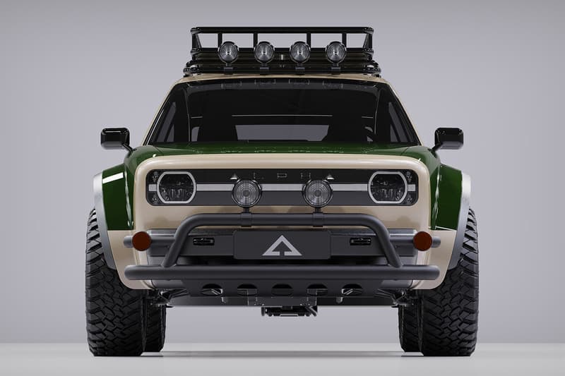 alpha motor corporation jax electric junior all-terrain crossover CUV info cars AWD Aux lights bullbar tired lift kit California Lithium-Ion Battery ACE sporty bodykit
