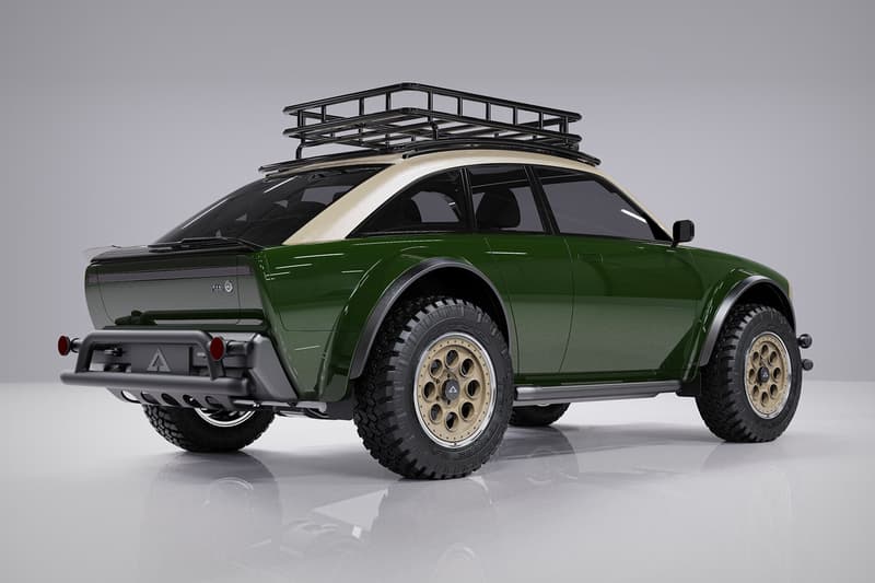 alpha motor corporation jax electric junior all-terrain crossover CUV info cars AWD Aux lights bullbar tired lift kit California Lithium-Ion Battery ACE sporty bodykit