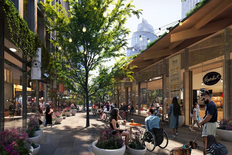 Amazon HQ2 Futuristic Helix Design Unveiled Jeff Bezos Arlington Virginia Headquarters Sustainable Sustainability Open Space Acres Community Focused Amazon's Climate Pledge Green LEED Platinum Office