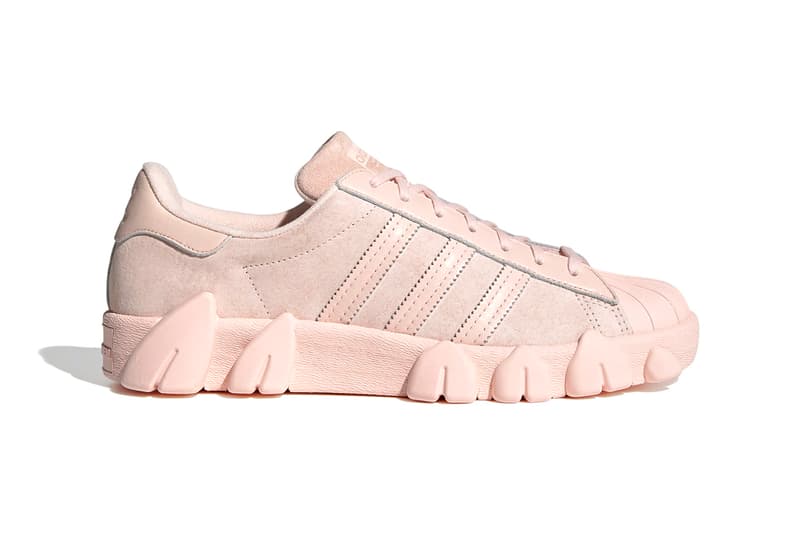 Angel Chen x adidas Originals Superstar 80s SL7600 Sneaker Footwear Collaboration Netflix's 'Next In Fashion' Designer Chinese Womenswear Menswear Conceptual Avant Garde Shoe Design Classic Silhouette Release Information Drop Date Closer First Look