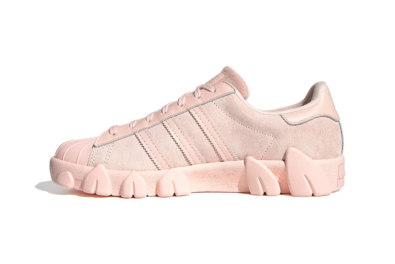 Angel Chen x adidas Originals Superstar 80s SL7600 Sneaker Footwear Collaboration Netflix's 'Next In Fashion' Designer Chinese Womenswear Menswear Conceptual Avant Garde Shoe Design Classic Silhouette Release Information Drop Date Closer First Look