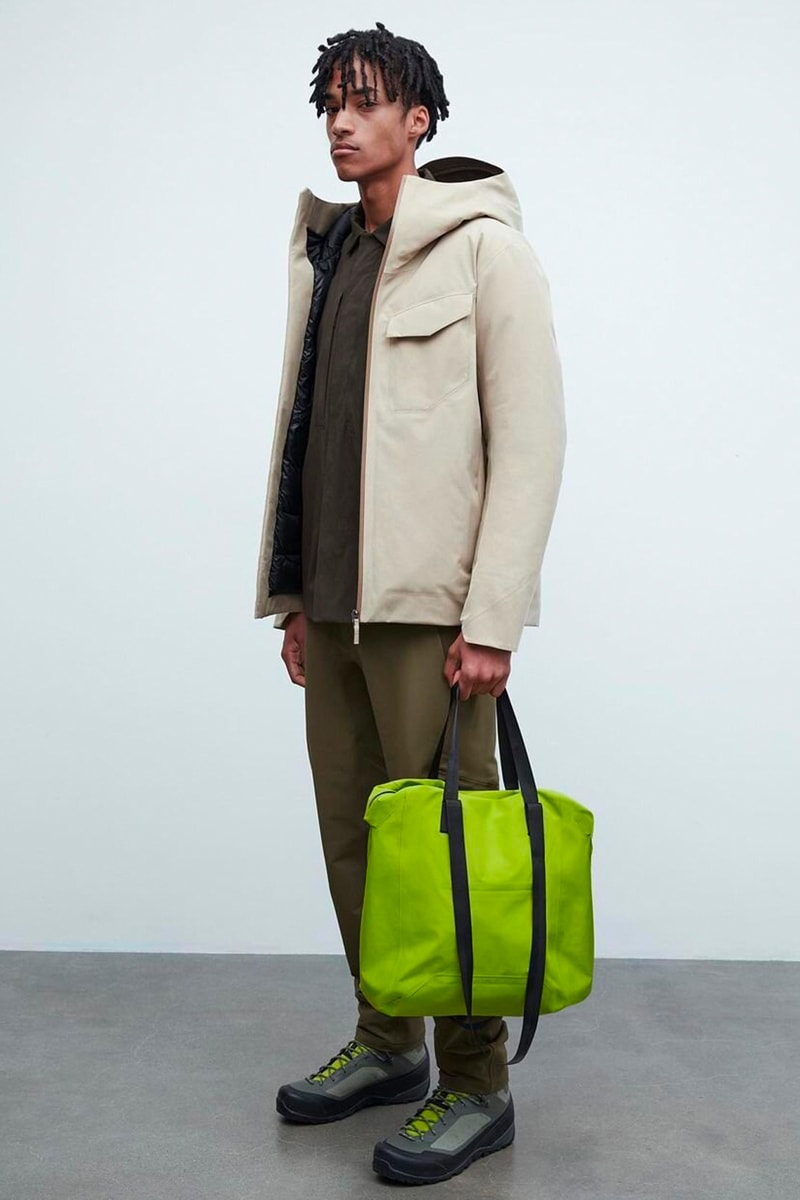 VEILANCE Fall Winter 2021 Lookbook menswear streetwear jackets coats shirts trousers pants fw21 bags shoes sneakers parkas blazers suits info preview