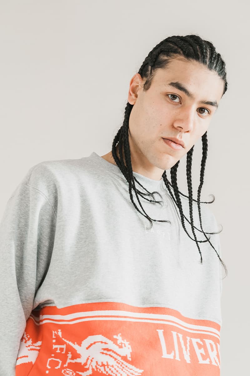 Art of Football Upcycling Vintage Scarf Jumper collection release information