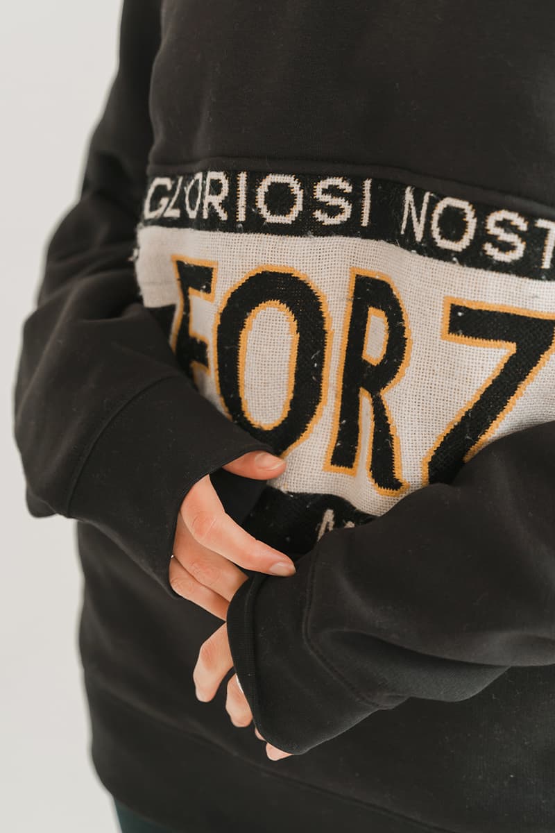 Art of Football Upcycling Vintage Scarf Jumper collection release information