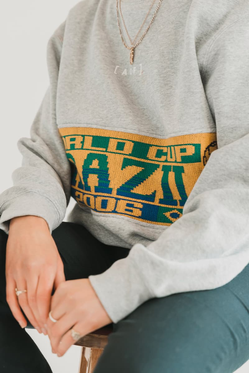 Art of Football Upcycling Vintage Scarf Jumper collection release information